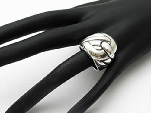 Funky and Cool Belt Buckle Ring. Wholesale Sterling Silver Rings. On hand.