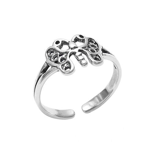 Beautiful Butterfly Ring with Exquisite Details | Wholesale Sterling Silver Jewelry |