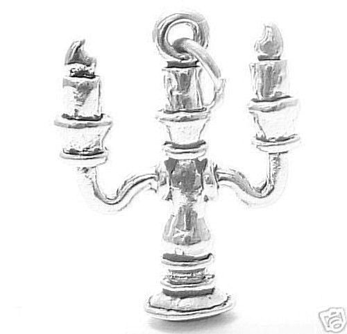Beautiful Candelabra Charm | Wholesale 925 Sterling Silver Charms | Main