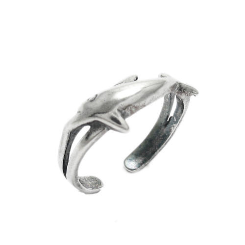 Adorable Dolphin Toe Ring | Wholesale Sterling Silver Jewelry |
