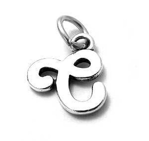 Gorgeous Fancy Initial C Charm | Wholesale 925 Sterling Silver Jewelry | Alternate