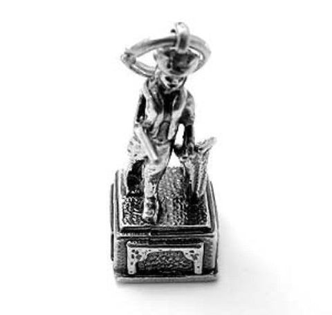 Awesome Farmer Charm | Wholesale 925 Sterling Silver Charms | Main