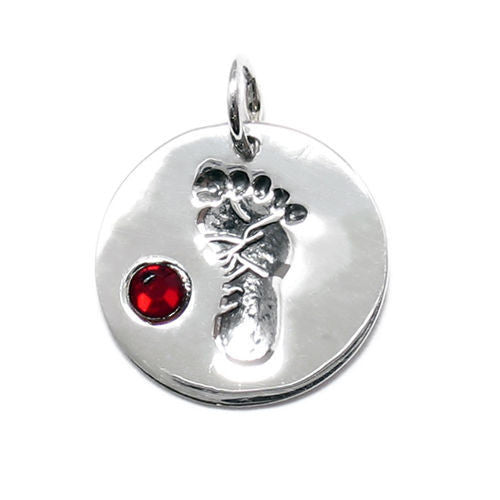 Colorful birthstone charms add sparkle to your charm bracelet / necklace. Wholesale Sterling Silver Charms. January.