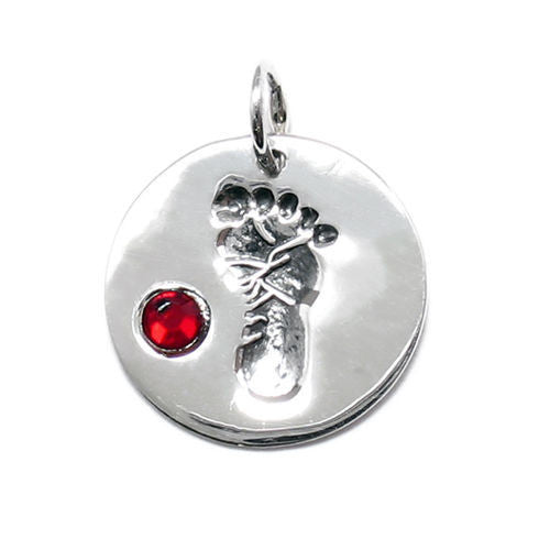 Colorful birthstone charms add sparkle to your charm bracelet / necklace. Wholesale Sterling Silver Charms. July.