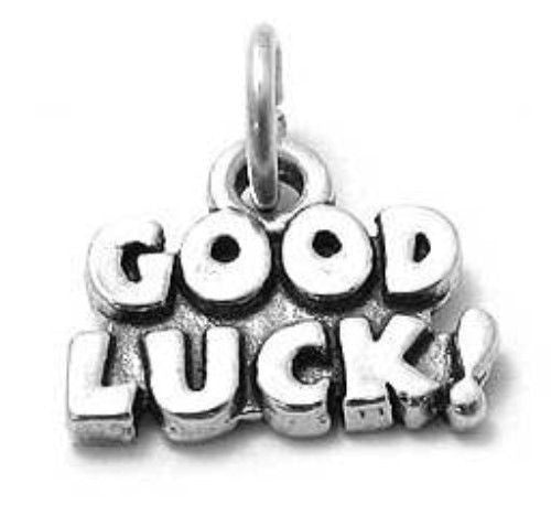 "Good Luck" Charm in Sterling Silver