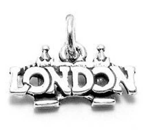 "London" Bridge Charm in Sterling Silver