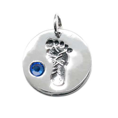 Colorful birthstone charms add sparkle to your charm bracelet / necklace. Wholesale Sterling Silver Charms. September.