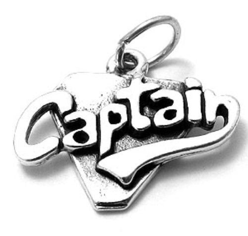 "Captain" Charm in Sterling Silver