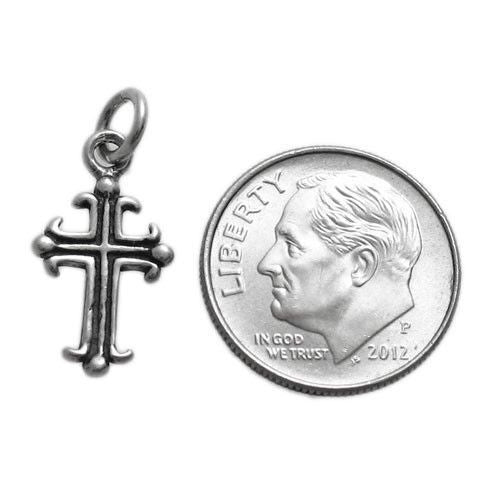 French Cross in Sterling Silver