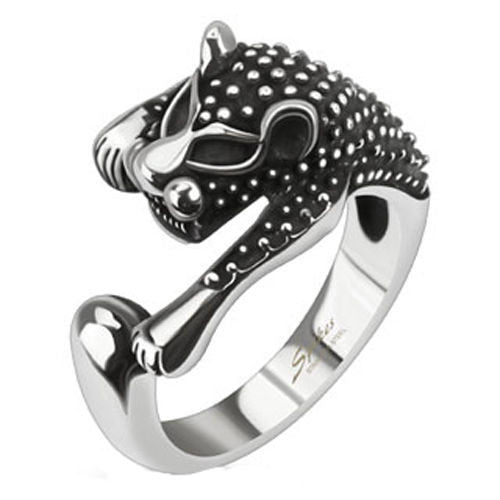 Black Panther Ring. Cast in Stainless Steel