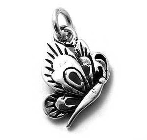 NUJIFFY 925 Sterling Silver Charms Beads for Bracelets & Necklaces,  Butterfly Bee Birds Pendants, Insect Spring Summer Retro Vitality Charm for