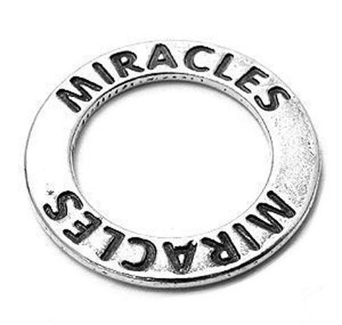 Ring of Miracles Charm in Sterling Silver