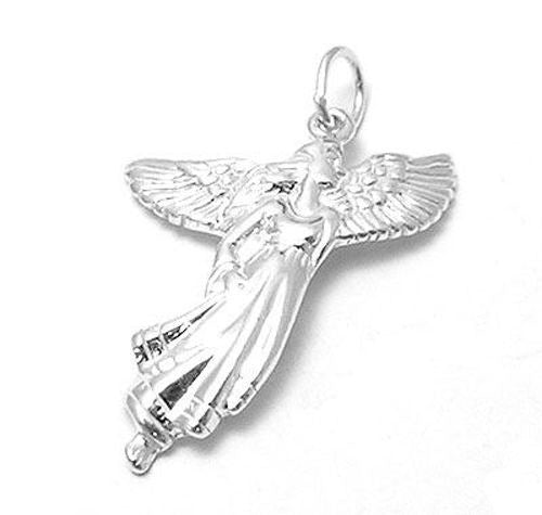 Angel in Flight Charm in Sterling Silver