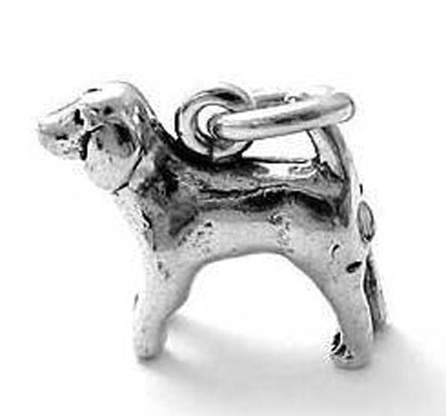 English Springer Spaniel Charm in Sterling Silver