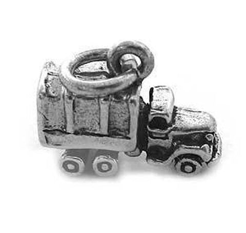 Army Truck Charm in Sterling Silver