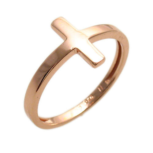 Clean lines and angles form to create a wonderful cross ring. Wholesale Sterling Silver Rings. Main.