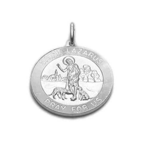 St. Lazarus Medal (20mm) in Sterling Silver