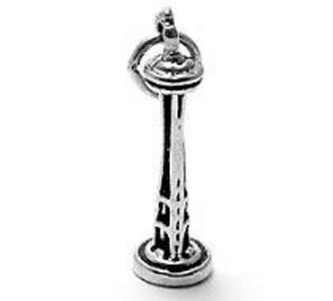 Seattle Space Needle Charm in Sterling Silver