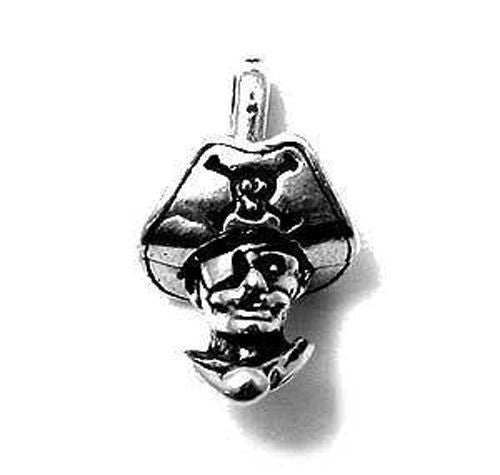 Argh! Pirate Charm. Sterling Silver