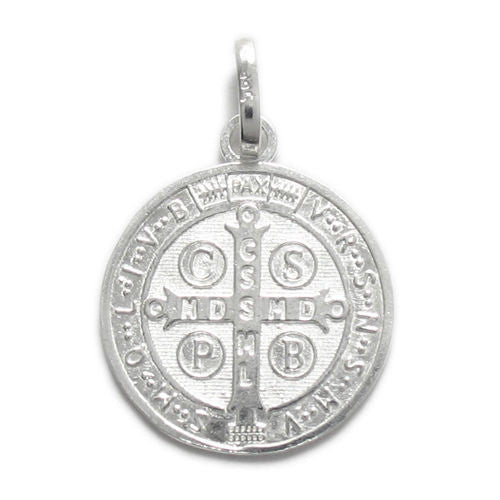 St. Benedict Medal (19mm) in Sterling Silver