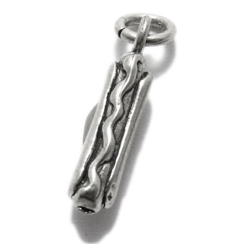 Frankfurter Charm in 3D. Sterling Silver