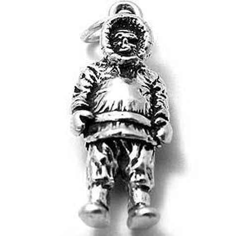 Eskimo Charm in Sterling Silver