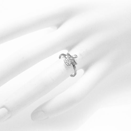 Adorable Little Filigree Angel with Halo. Wholesale Sterling Silver Rings. On hand.