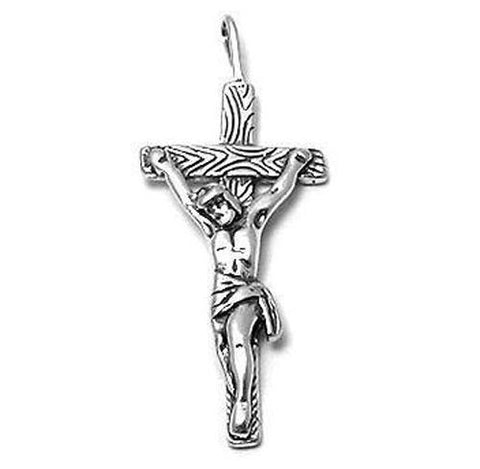 Art Deco Crucifix in Sterling Silver