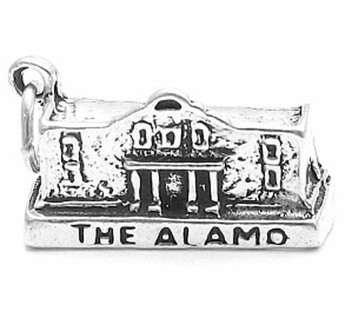 The Alamo Charm in Sterling Silver