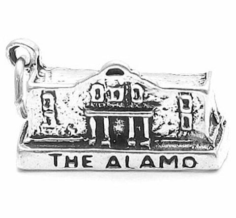The Alamo Charm in Sterling Silver