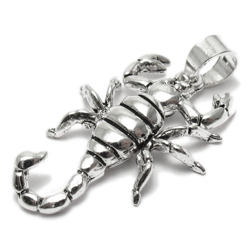 Unique Scorpion Pendant with Movable head-claws & legs | Wholesale 925 Sterling Silver Pendant - Jewelry 