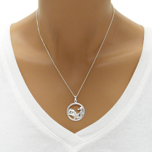 Charming Seashell, Seahorse and Starfish Beach Pendant | Wholesale 925 Sterling Silver Pendant - Jewelry | Alternate