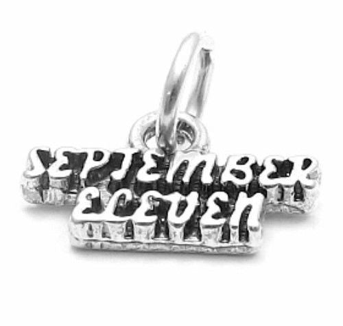 September Eleven Charm | Wholesale 925 Sterling Silver Charms | Main
