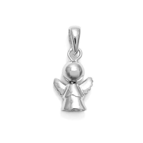 Adorable and Simple Angel Charm Pendant | Wholesale 925 Sterling Silver Pendant - Jewelry | Main