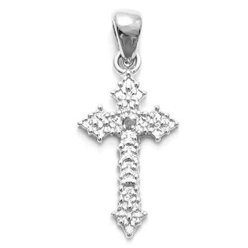 Beautiful Small Cross Pendant | Wholesale 925 Sterling Silver Pendant - Jewelry | Alternate