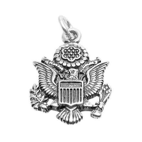 United States Presidential Seal Charm | Wholesale 925 Sterling Silver Charms | Main